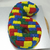 Lego Number Cake (D, V)